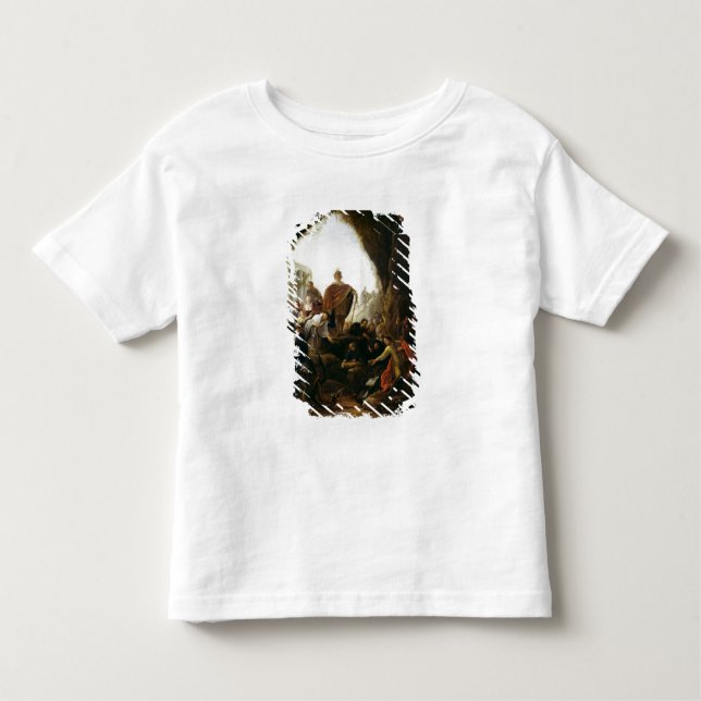 T-shirt Pour Les Tous Petits Daniel tuant le dragon du Baal (Devant)