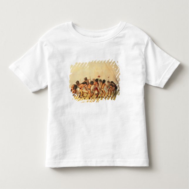 T-shirt Pour Les Tous Petits Danse de Buffalo, c.1832 (Devant)