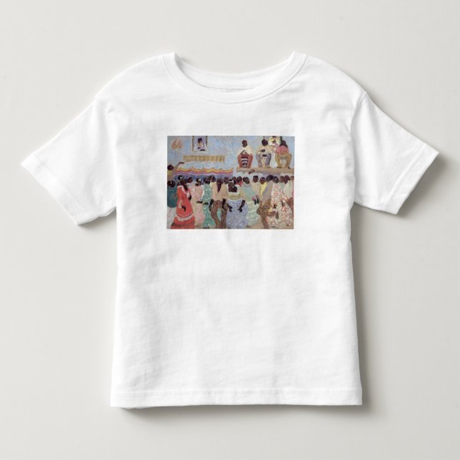 T-shirt Pour Les Tous Petits Danse de nègre (Devant)