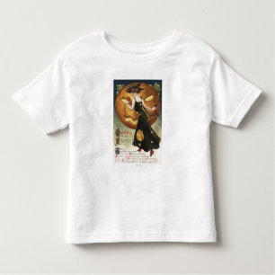 T-shirt Pour Les Tous Petits Danse et citrouille de Halloween GreetingWitch
