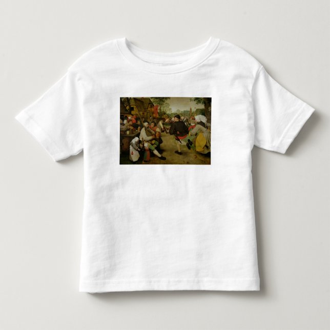 T-shirt Pour Les Tous Petits Danse rurale, 1568 (Devant)