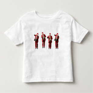T-shirt Pour Les Tous Petits Danser Donald Trump Noël MAGA