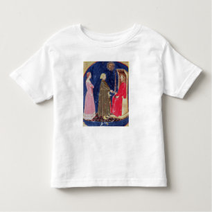 T-shirt Pour Les Tous Petits Dante et Béatrice avant Justinian
