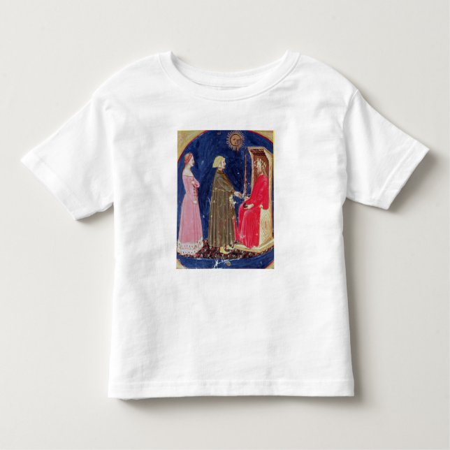 T-shirt Pour Les Tous Petits Dante et Béatrice avant Justinian (Devant)