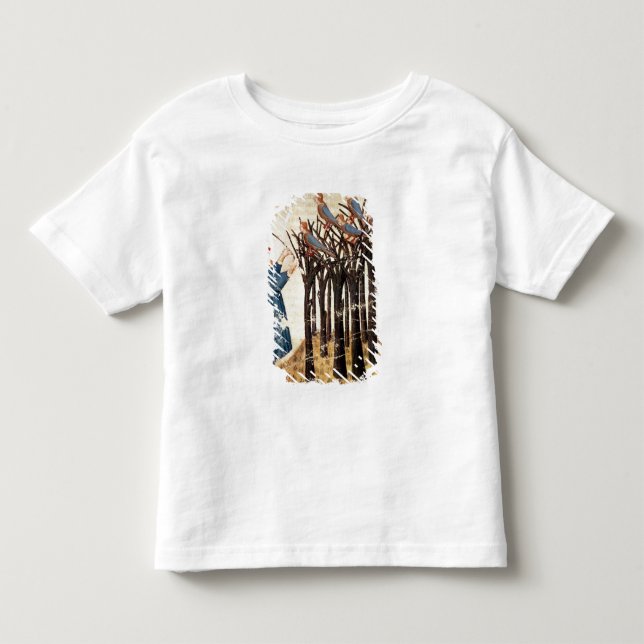 T-shirt Pour Les Tous Petits Dante et les âmes transformées en oiseaux (Devant)
