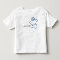 Dauphin avec chapeau de marin, Personnalisé