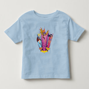 T-shirt Pour Les Tous Petits DC Super Hero Girls Trio