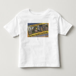T-shirt Pour Les Tous Petits Decatur, l'Illinois (capital d'haricot de soja)