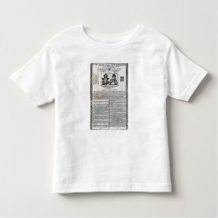 T-shirt Pour Les Tous Petits Déclaration du mariage de Frederick V