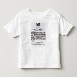 T-shirt Pour Les Tous Petits Déclaration royale, 1675