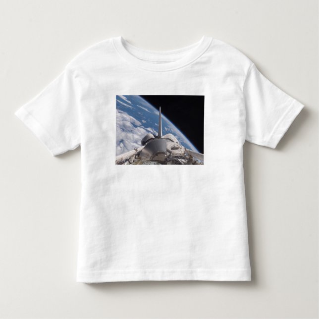 T-shirt Pour Les Tous Petits Découverte de navette spatiale rétropassée par la  (Devant)