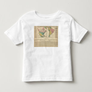 T-shirt Pour Les Tous Petits Découverte européenne de carte d'atlas de
