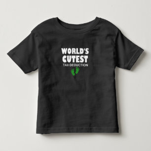 T-shirt Pour Les Tous Petits Déduction fiscale la plus douce du monde Déduction