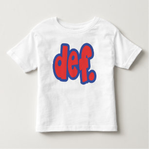 T-shirt Pour Les Tous Petits déf.