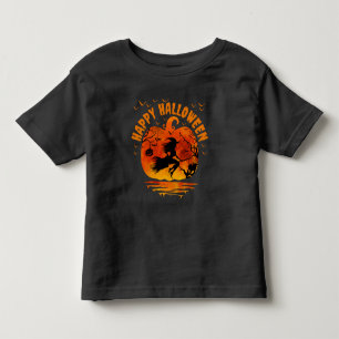 T-SHIRT POUR LES TOUS PETITS DEGUISMENT SORCIÈRE HALLOWEEN HOMMES FEMMES ENFANT