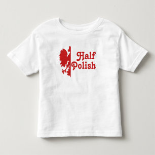 T-shirt Pour Les Tous Petits Demi-polonais