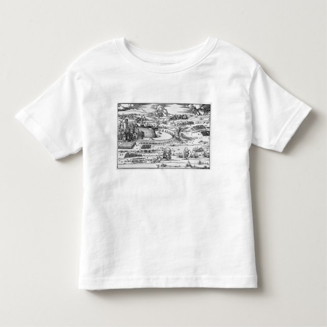 T-shirt Pour Les Tous Petits Démonstration des mesures défensives (Devant)