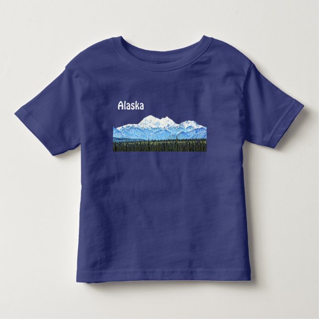 T-shirt Pour Les Tous Petits Denali (Mt. McKinley) (Devant)