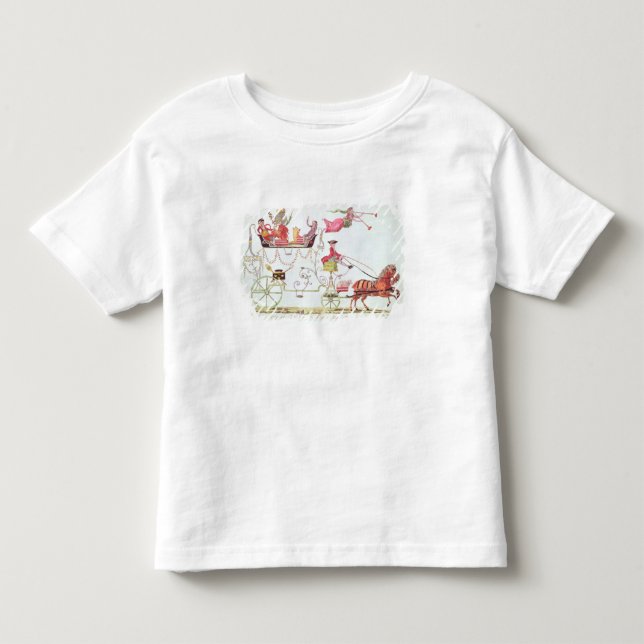 T-shirt Pour Les Tous Petits Départ des trois commandes pour Versailles (Devant)