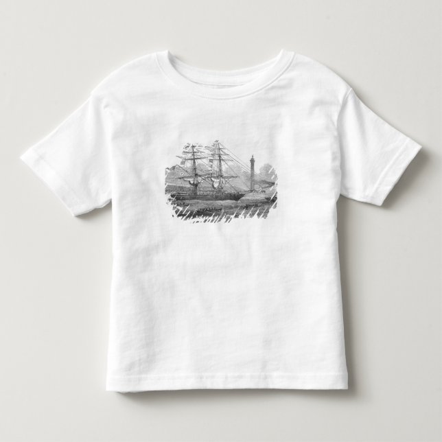 T-shirt Pour Les Tous Petits Départ 'du Lizzie Webber (Devant)