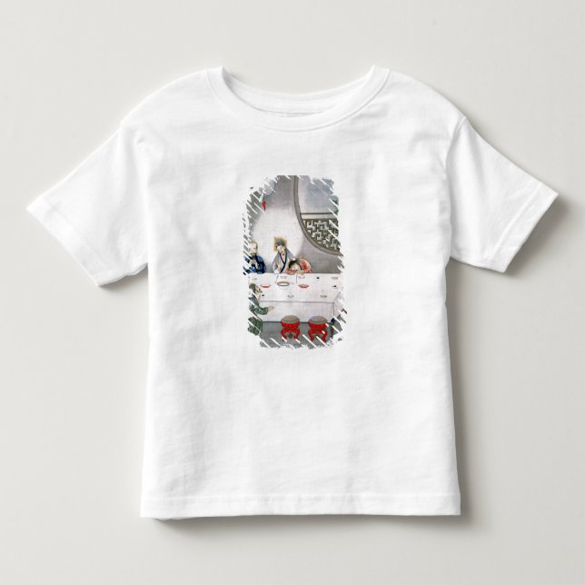 T-shirt Pour Les Tous Petits Dernier dîner (Devant)