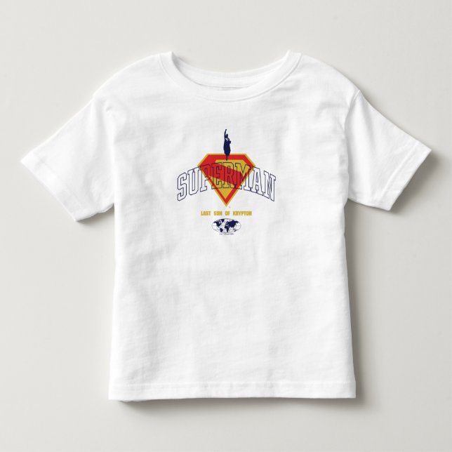 T-shirt Pour Les Tous Petits Dernier Fils de Krypton Emblème (Devant)