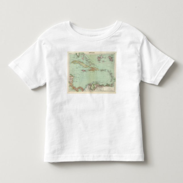 T-shirt Pour Les Tous Petits Des Caraïbes (Devant)