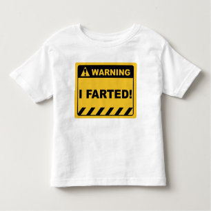 T-shirt Pour Les Tous Petits Des Étiquettes Hilarious d'avertissement