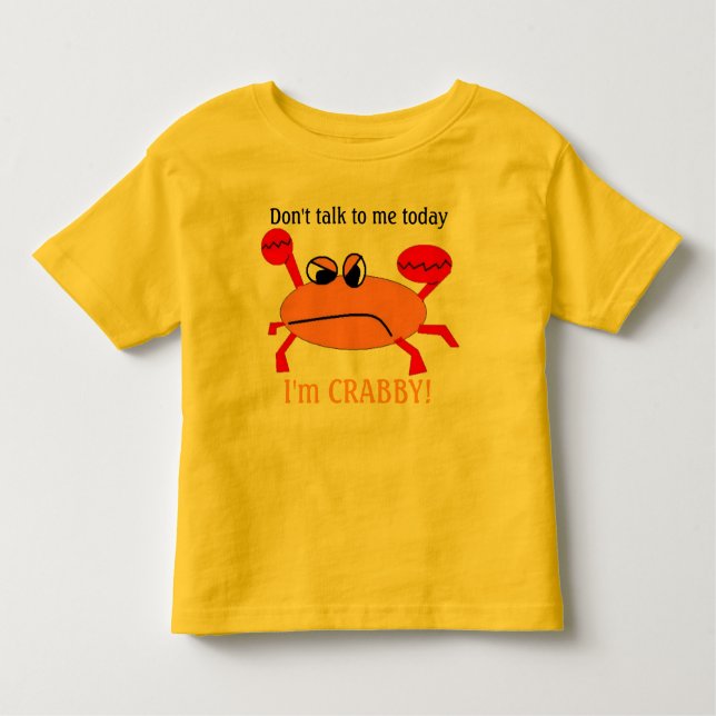 T-shirt Pour Les Tous Petits Désagréable ! (Devant)