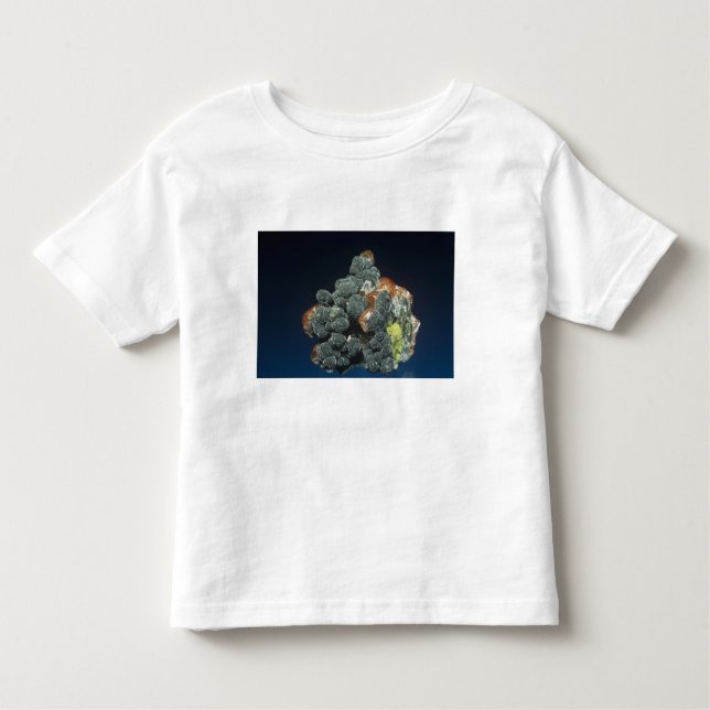 T-shirt Pour Les Tous Petits Descloizite sur la calcite (Devant)