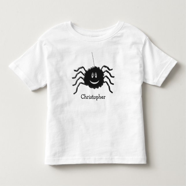 T-shirt Pour Les Tous Petits Design d'araignée (Devant)