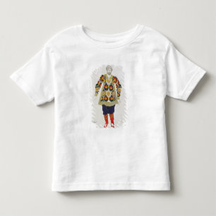 T-shirt Pour Les Tous Petits Design de costume pour un homme, de Sadko, 1917 (c