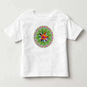 T-shirt Pour Les Tous Petits Design Otomi moderne
