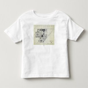 T-shirt Pour Les Tous Petits Dessin aérien de concept d'aiguille de l'espace