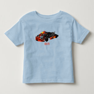 T-shirt Pour Les Tous Petits dessin animé de Kart racing