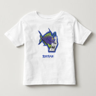 T-shirt Pour Les Tous Petits Dessin animé drôle de baudroie