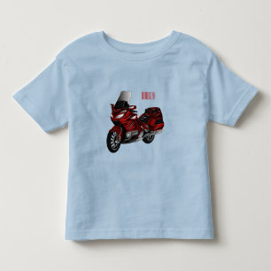 T-shirt Pour Les Tous Petits Dessin de moto de tourisme