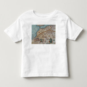 T-shirt Pour Les Tous Petits Détail de l'atlas catalan, 1375
