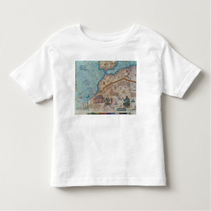 T-shirt Pour Les Tous Petits Détail de l'atlas catalan, 1375
