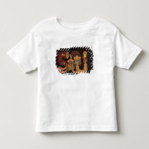 T-shirt Pour Les Tous Petits Détail de tissu d'enterrement, tribu de Paracas