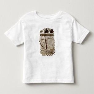 T-shirt Pour Les Tous Petits Détail du sarcophage de bateau, de Sidon