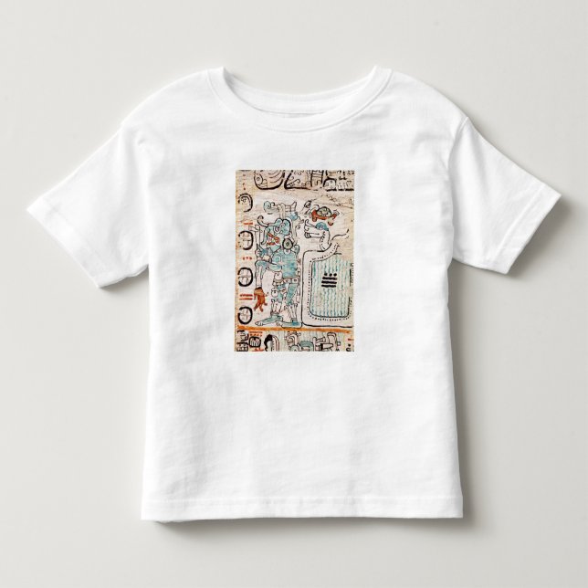 T-shirt Pour Les Tous Petits Détail d'un codex maya (Devant)