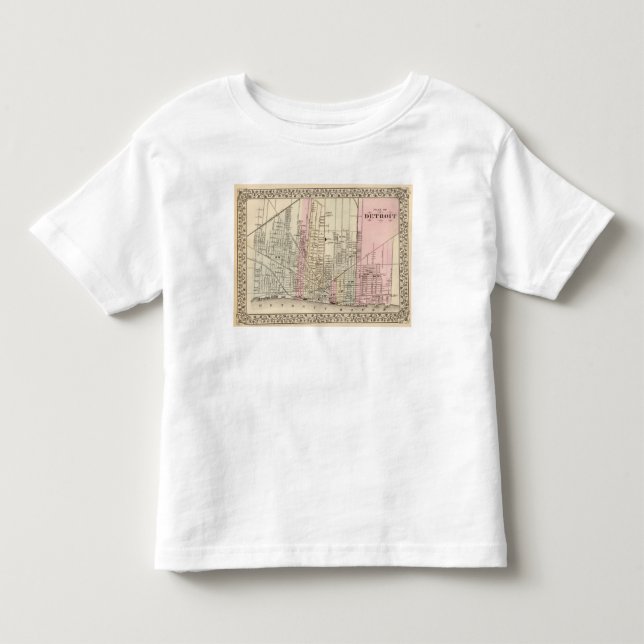 T-shirt Pour Les Tous Petits Detroit (Devant)