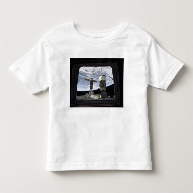 T-shirt Pour Les Tous Petits Deux engins spatiaux russes (Devant)