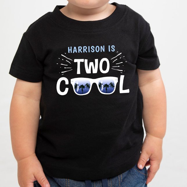 T-shirt Pour Les Tous Petits Deux garçons Cool 2e anniversaire (Créateur téléchargé)