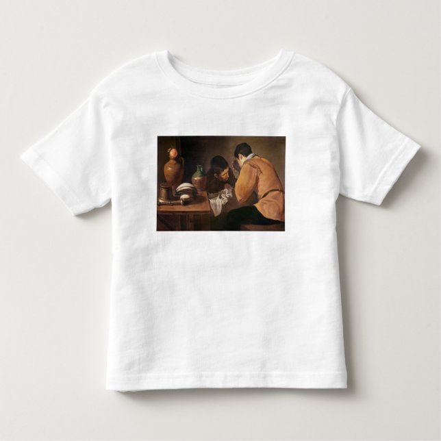 T-shirt Pour Les Tous Petits Deux hommes au Tableau, c.1620-21 (Devant)
