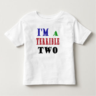 T-shirt Pour Les Tous Petits DEUX terribles !