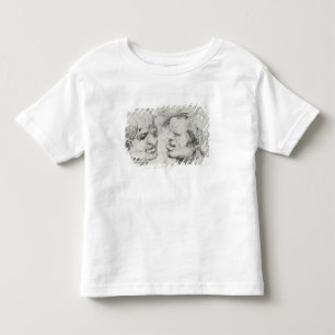 T-shirt Pour Les Tous Petits Deux têtes