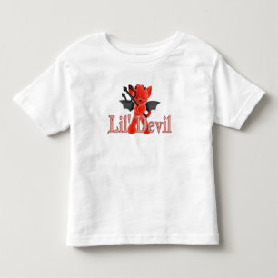 T-shirt Pour Les Tous Petits Diable de Lil