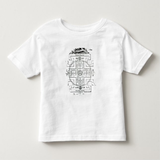 T-shirt Pour Les Tous Petits Diagramme mystique de Solomon (Devant)